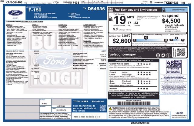 2026 Ford F-150 XLT