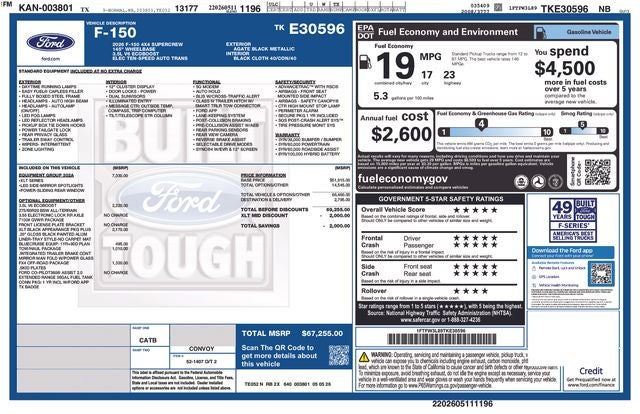 2026 Ford F150 XLT