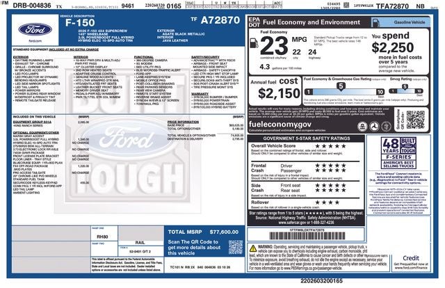 2026 Ford F-150 King Ranch