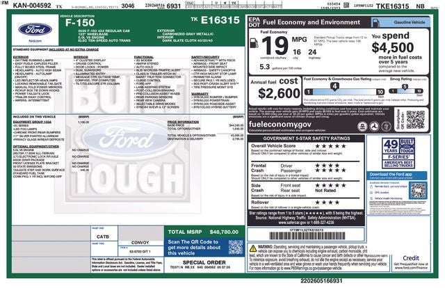 2026 Ford F150 XL