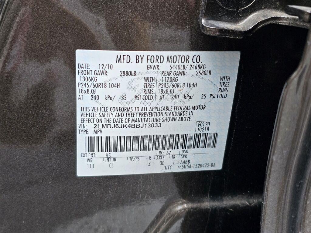 2011 Lincoln MKX Base