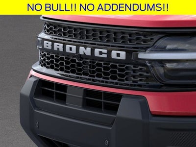 2026 Ford Bronco Sport Outer Banks IN-SERVICE FCTP
