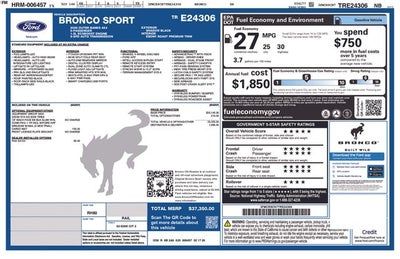 2026 Ford Bronco Sport Outer Banks IN-SERVICE FCTP