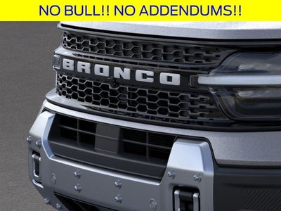 2026 Ford Bronco Sport Badlands