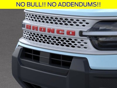2026 Ford Bronco Sport Heritage