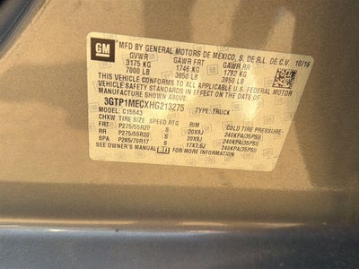 2017 GMC Sierra 1500 SLE