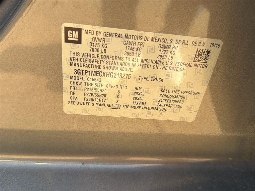 2017 GMC Sierra 1500 SLE