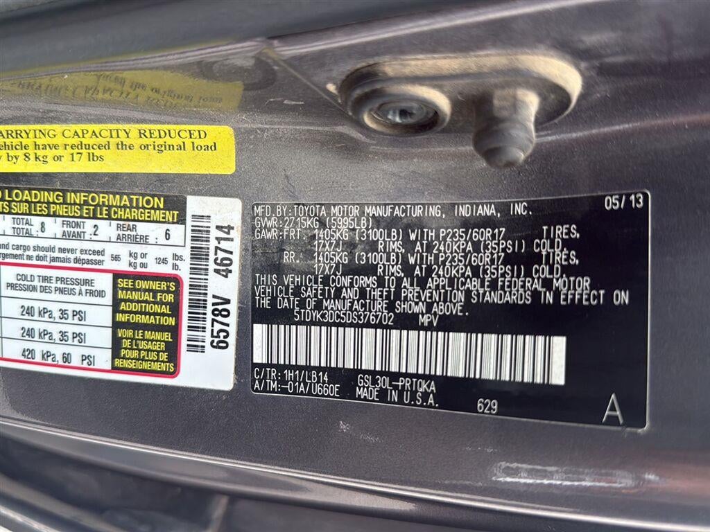 2013 Toyota Sienna XLE 8-Passenger