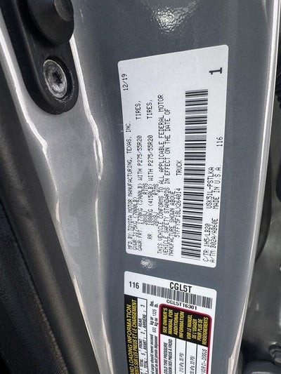 2020 Toyota Tundra Limited