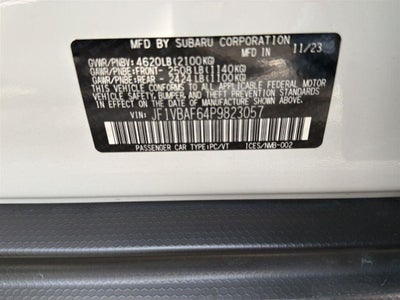 2023 Subaru Wrx Premium