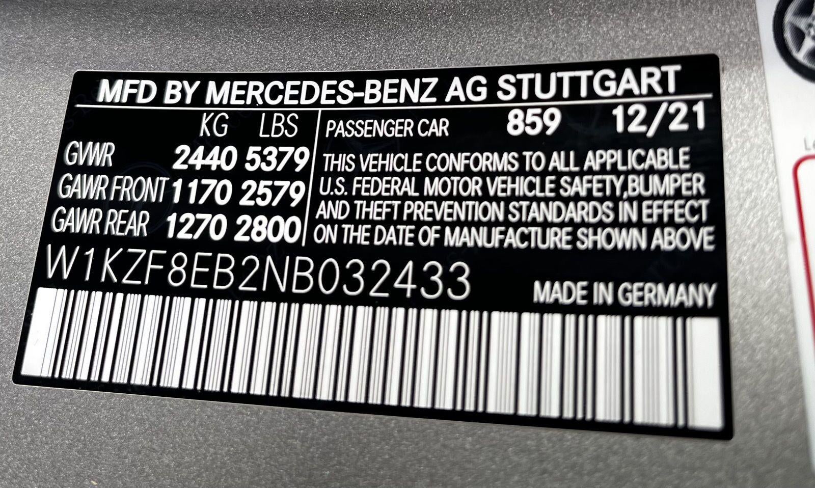 2022 Mercedes-Benz E350W E 350 4MATIC®