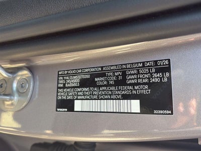 2026 Volvo XC40 Ultra