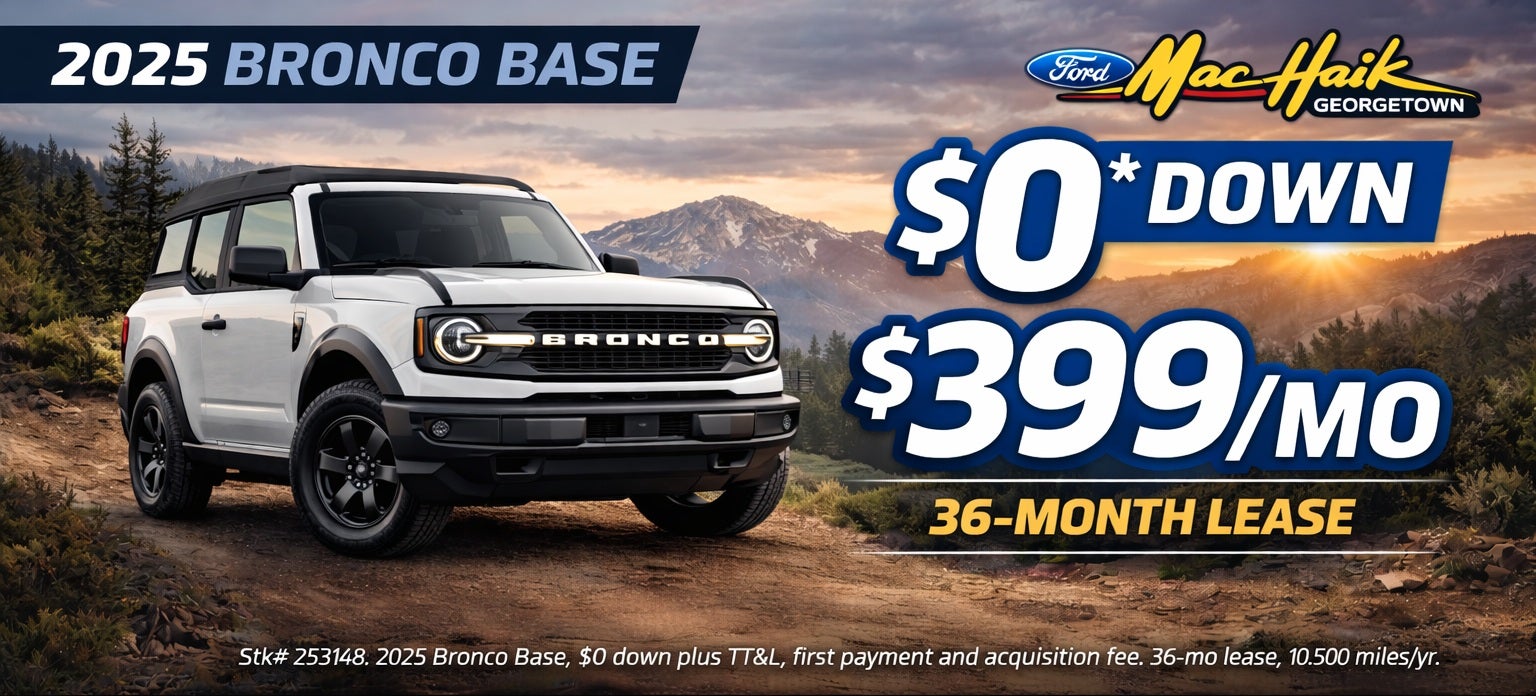 NEW FORD BRONCO