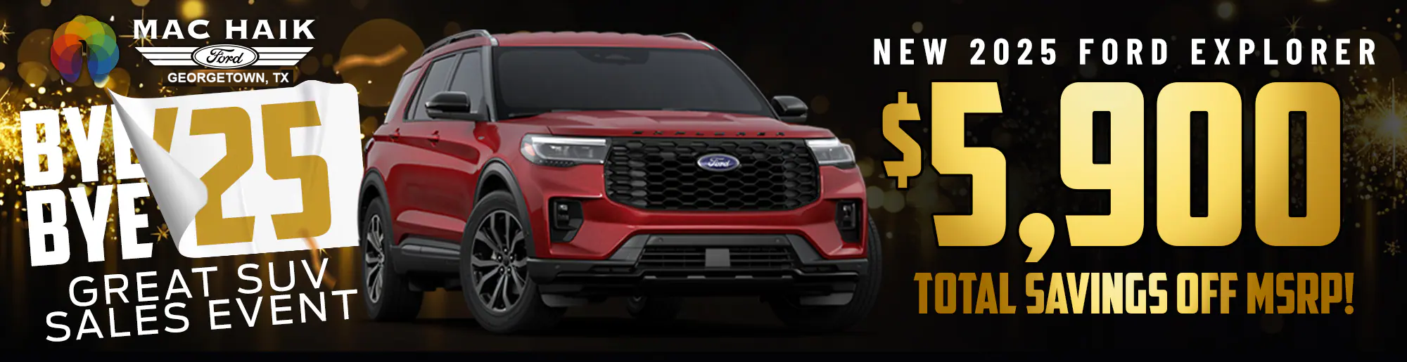 NEW FORD EXPLORER DEALS