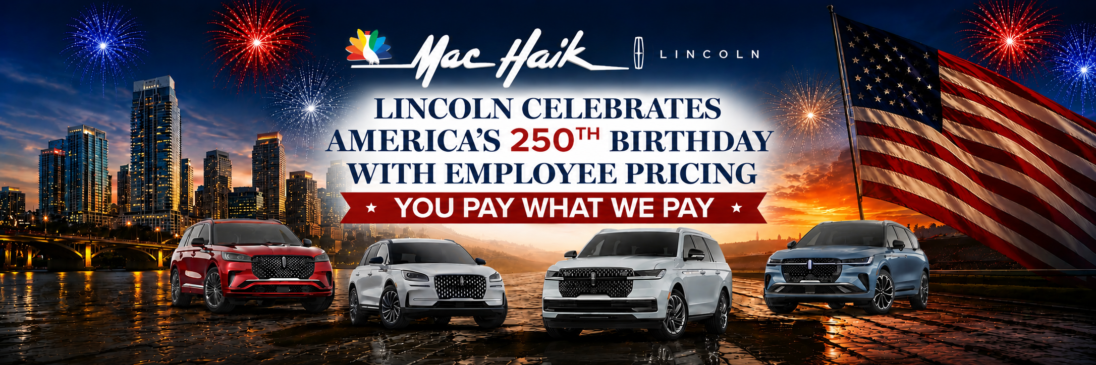 LINCOLN EMPLOYEE PRICING