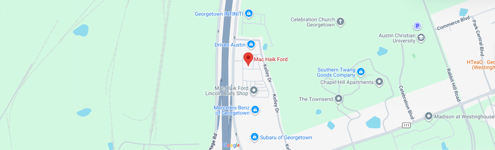 Map showing our location
